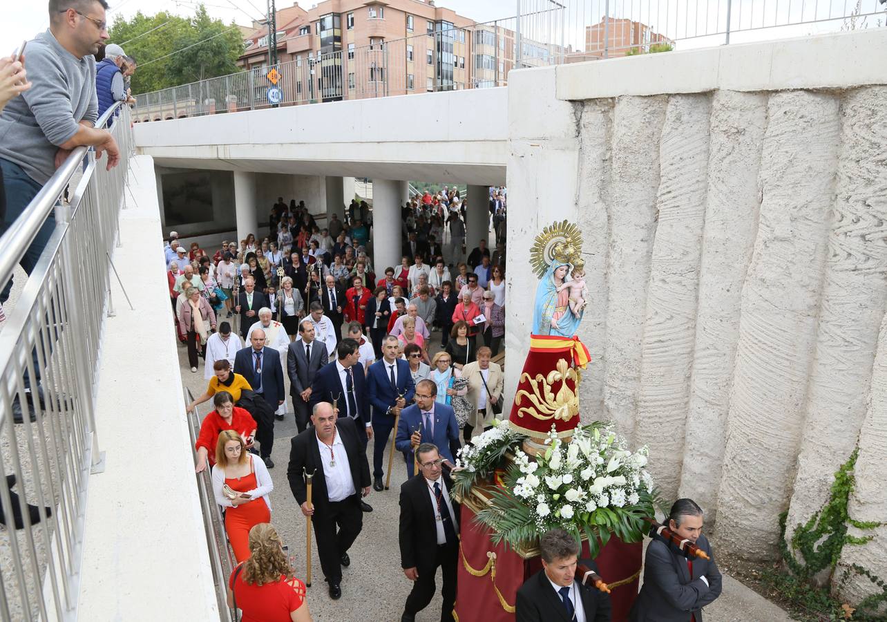 Fotos: Procesión de la Virgen del Pilar en el barrio de La Pilarica
