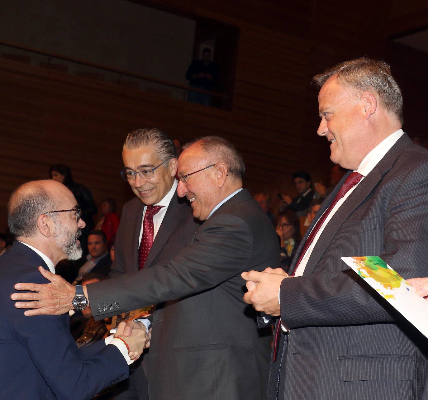 Entrega de los premios Pódium a los mejores deportistas de Castilla y León. 