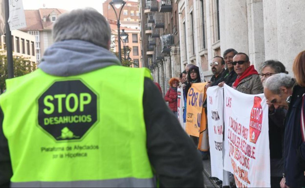 Concentración por la sentencia que impuso a la banca el pago del impuesto AJD, en noviembre de 2018.