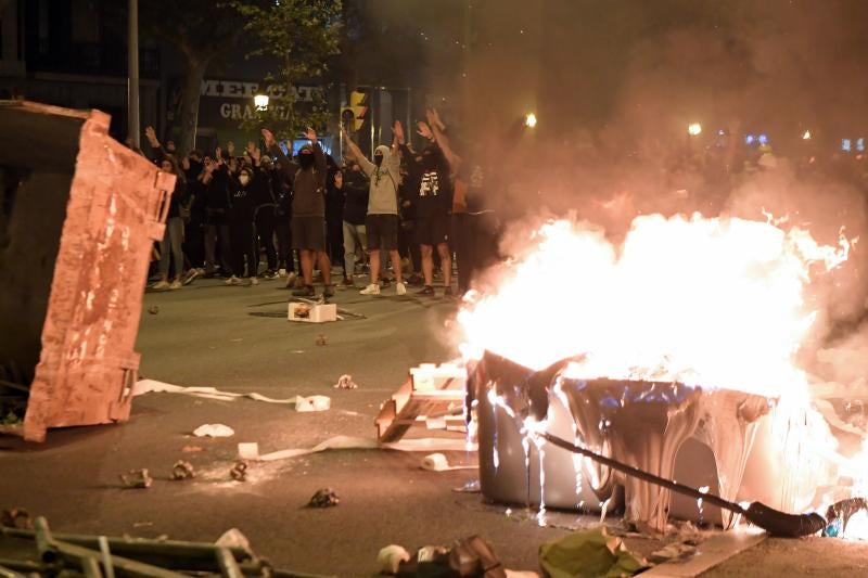 Fotos: Tercera jornada de protestas en Cataluña tras la sentencia del &#039;procés&#039;