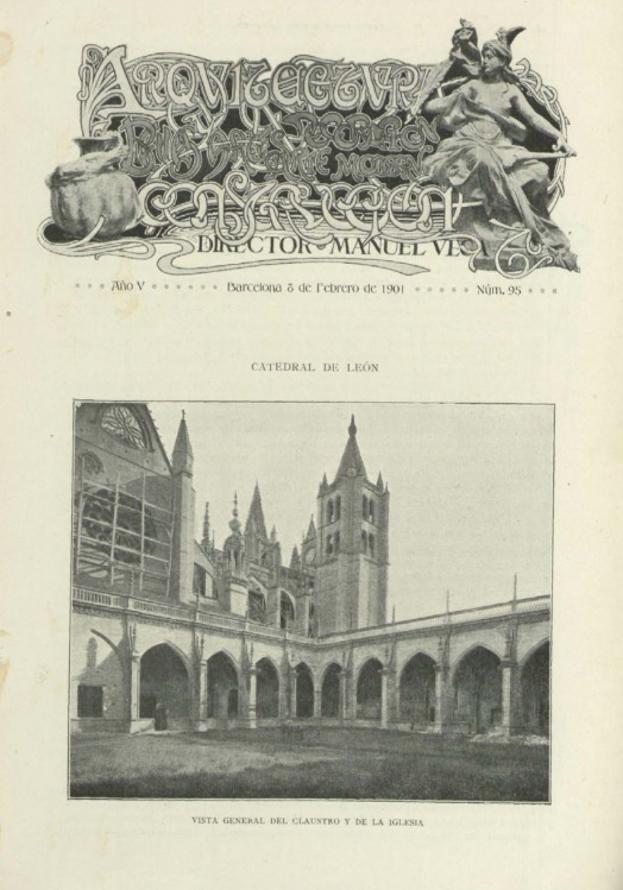 Revista 'Arquitectura y Construcción' que en su número 95 trata la reforma de la Catedral.