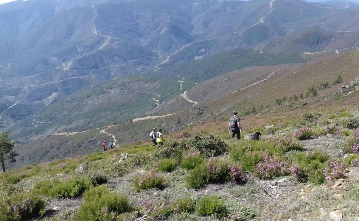 Paraje de la Sierra de Gata.