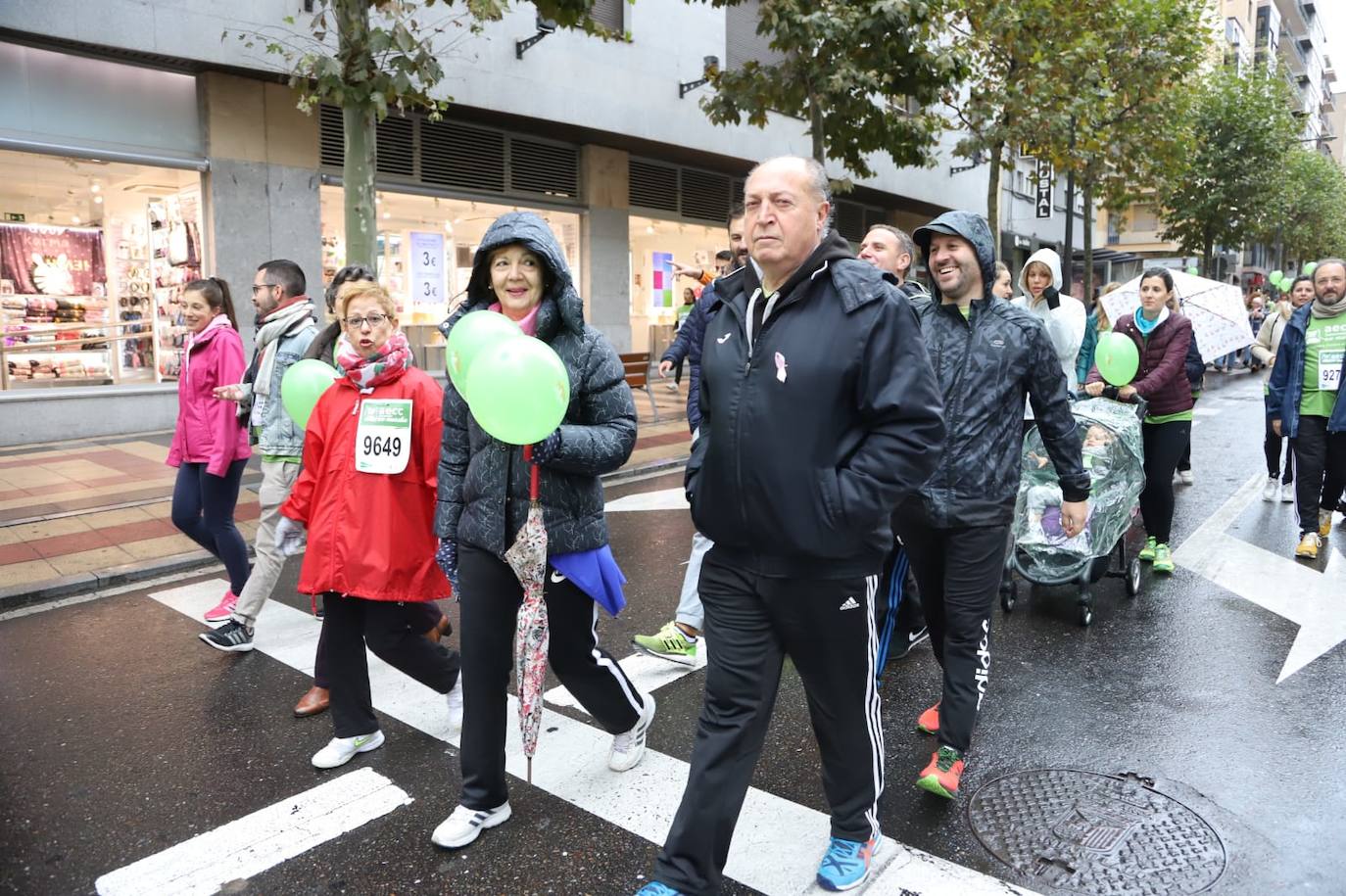 Marcha contra el cáncer en Salamanca. 