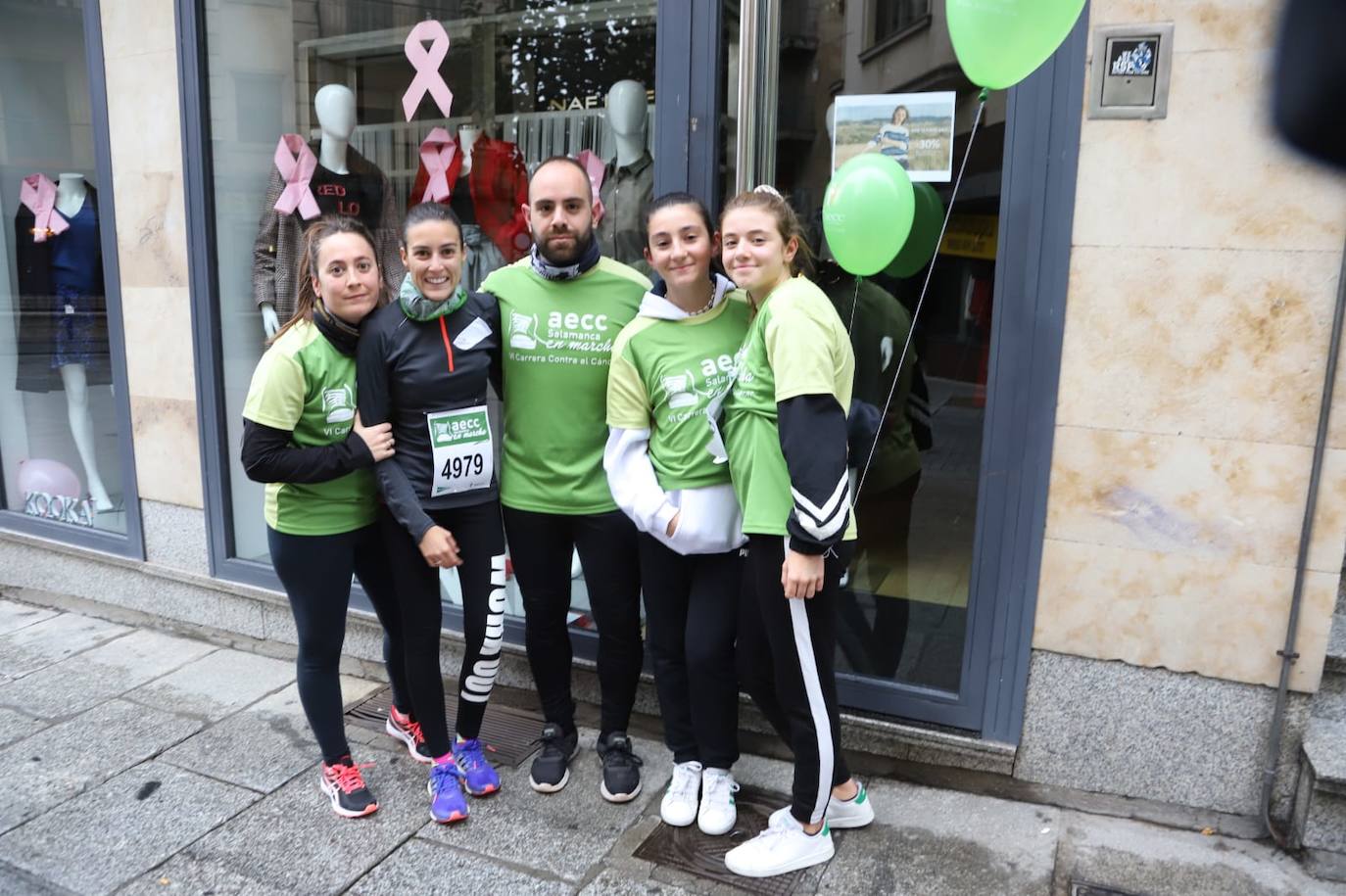 Marcha contra el cáncer en Salamanca. 