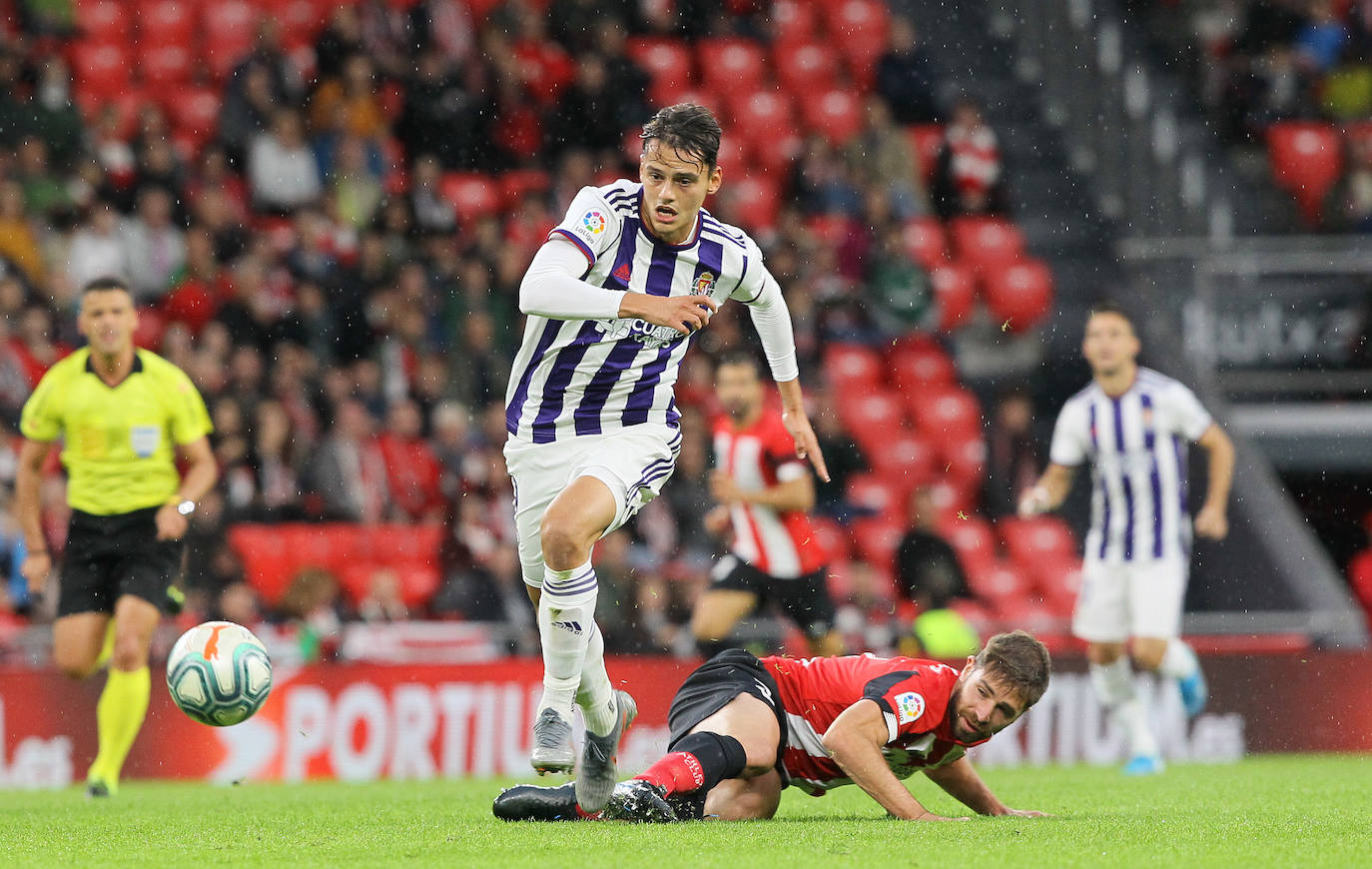 Empate entre el Atheletic y el Real Valladolid (1-1). 