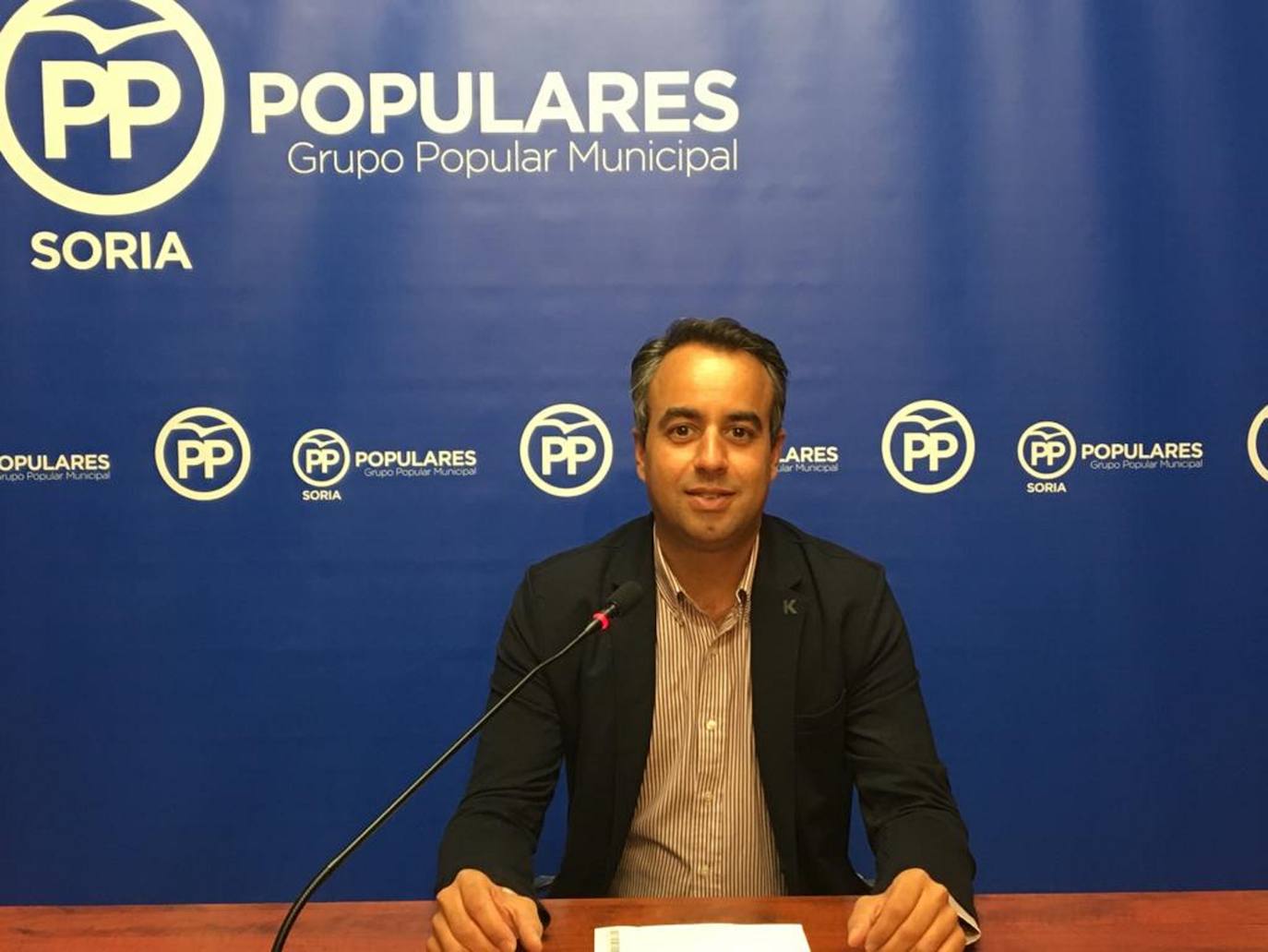 Ignacio Soria, concejal por el Partido Popular en Soria.