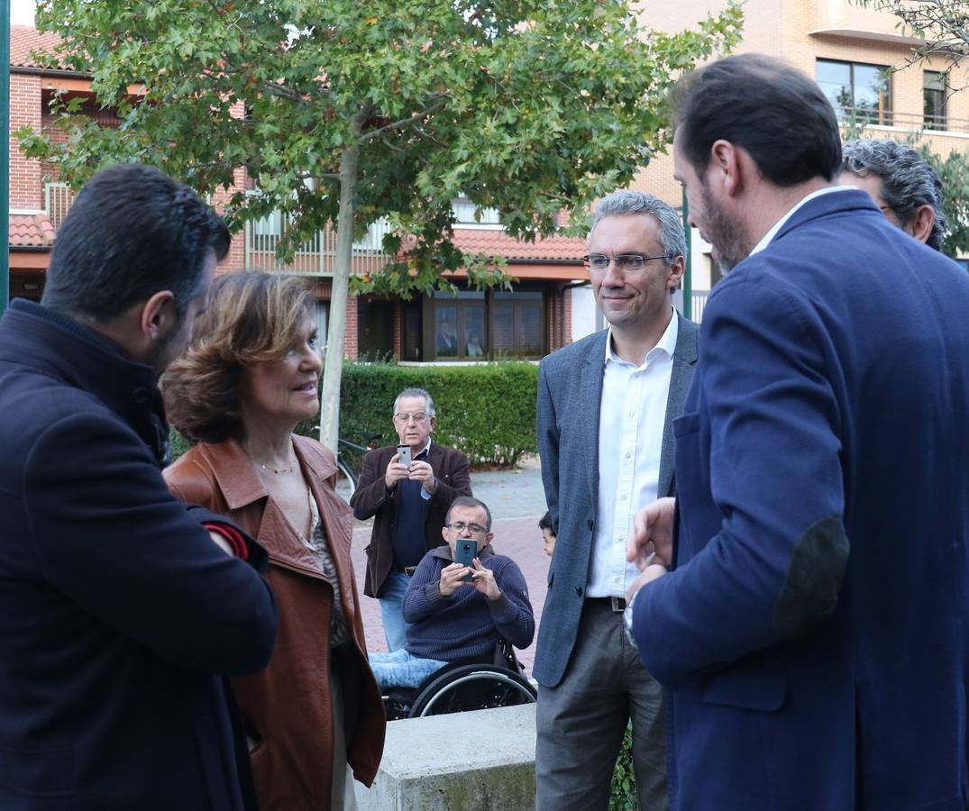 Fotos: Carmen Calvo participa en un acto del PSOE en Valladolid