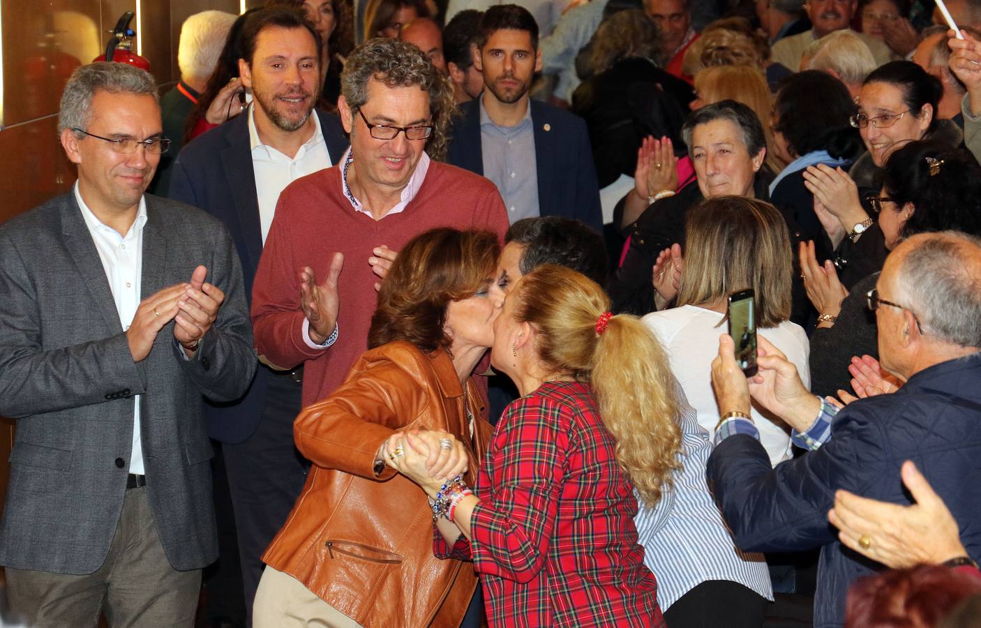 Fotos: Carmen Calvo participa en un acto del PSOE en Valladolid