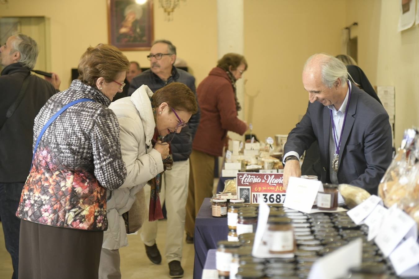 Del 25 al 27 de octubre, en la iglesia de Nuestra Señora de Las Angustias, siete monasterios exponen los dulces y pastas que elaboran de forma tradicional