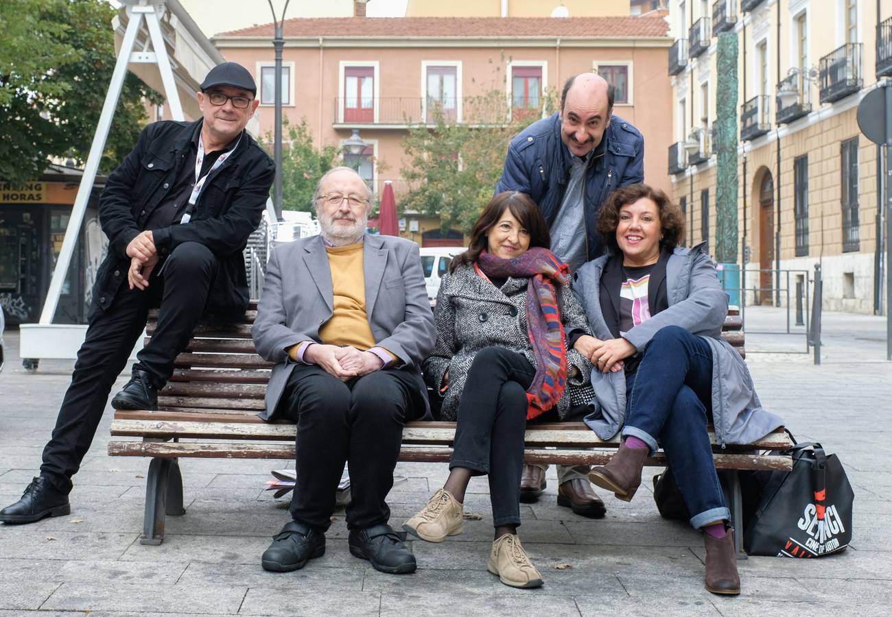 Los críticos de El Norte de la Sección Oficial, Miguel Anxo Fernández, Boquerini, Angélica Tanarro, Mikel Gurpegui y Conxita Casanovas.