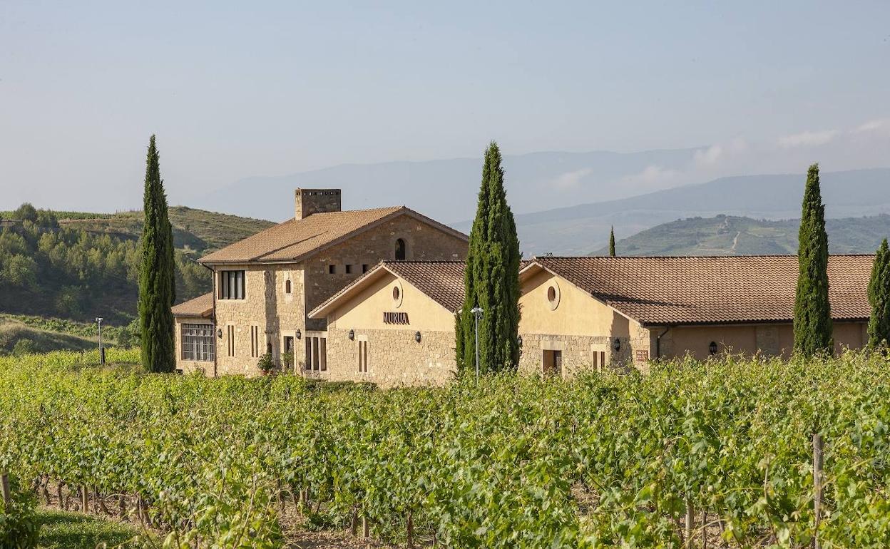 Bodegas Murua, en Elciego, en la provincia de Álava. 