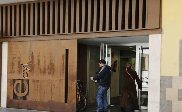 Oficinas del Ecyl en la calle Las Monjas de Palencia. 