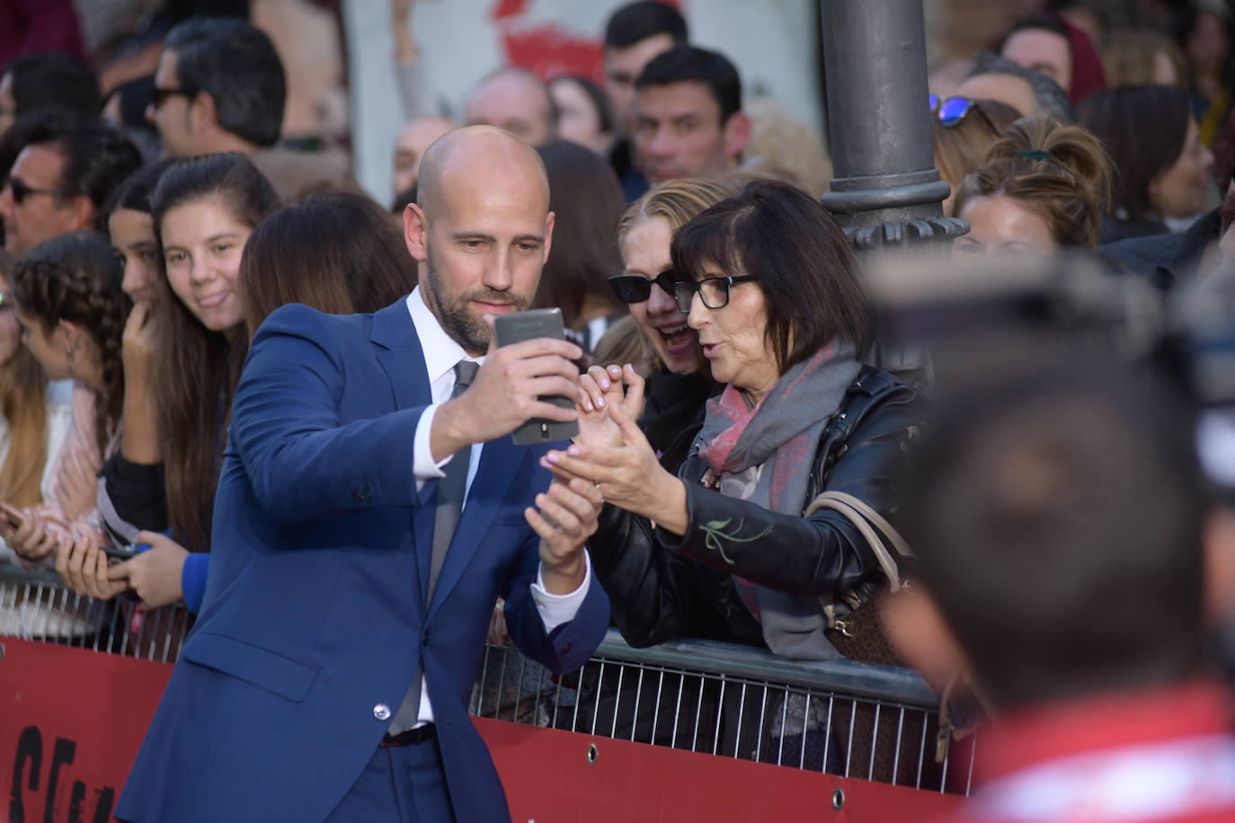 Alfombra de la Seminci 2019. 