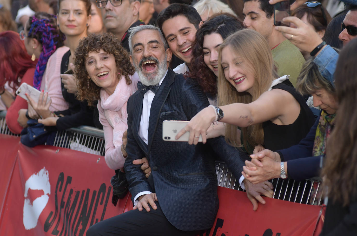 Alfombra de la Seminci 2019. 