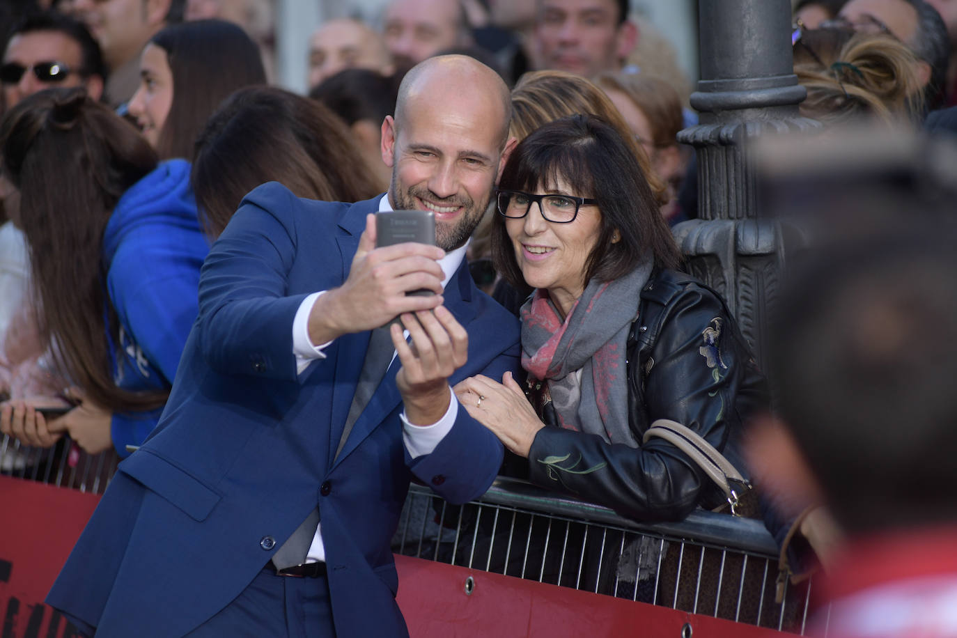 Alfombra de la Seminci 2019. 