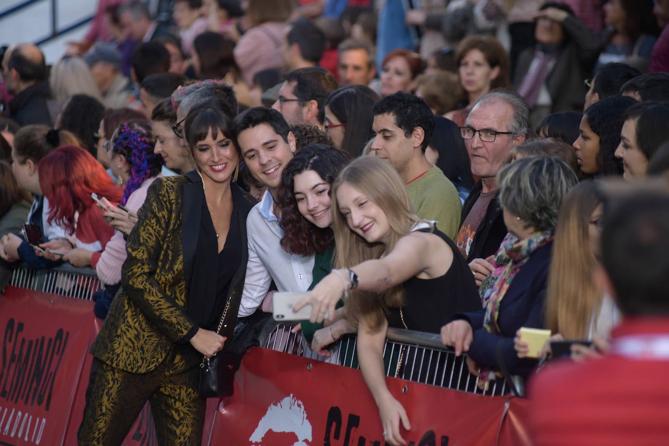 Alfombra de la Seminci 2019. 