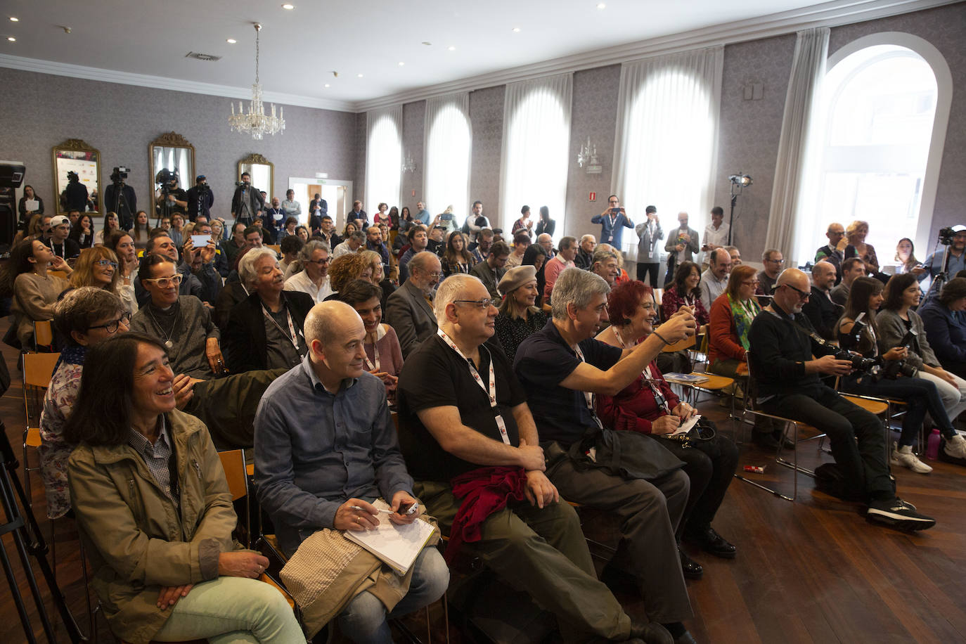 Lectura del palmarés de la Seminci 2019.