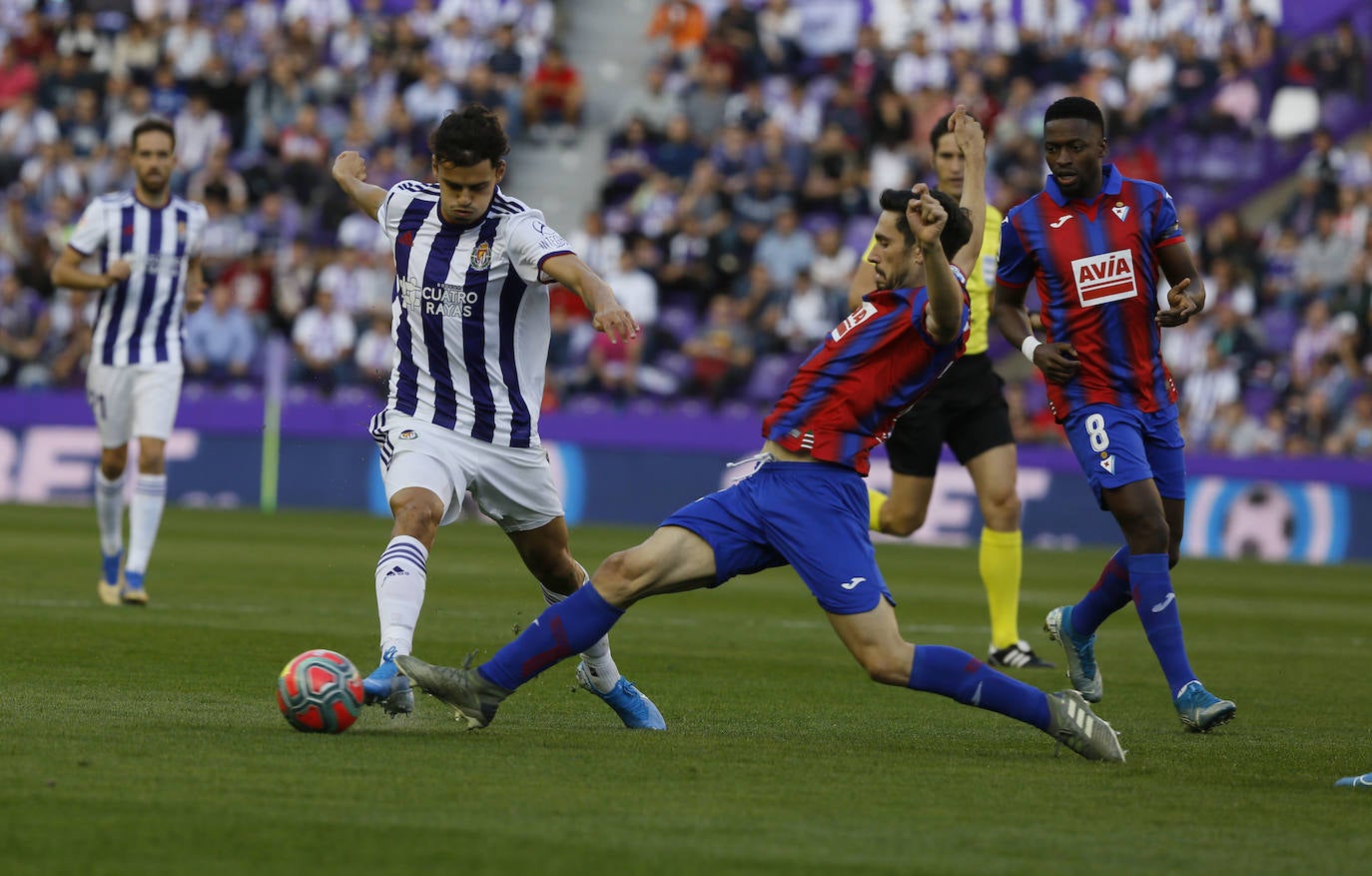 Partido Valladolid - Eibar. 