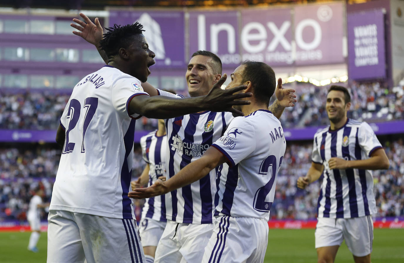 Partido Valladolid - Eibar. 