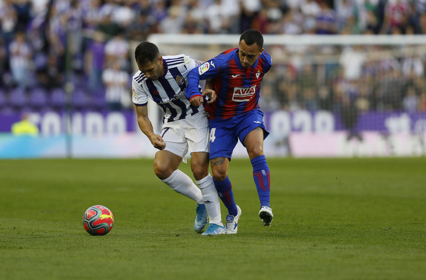 Partido Valladolid - Eibar. 