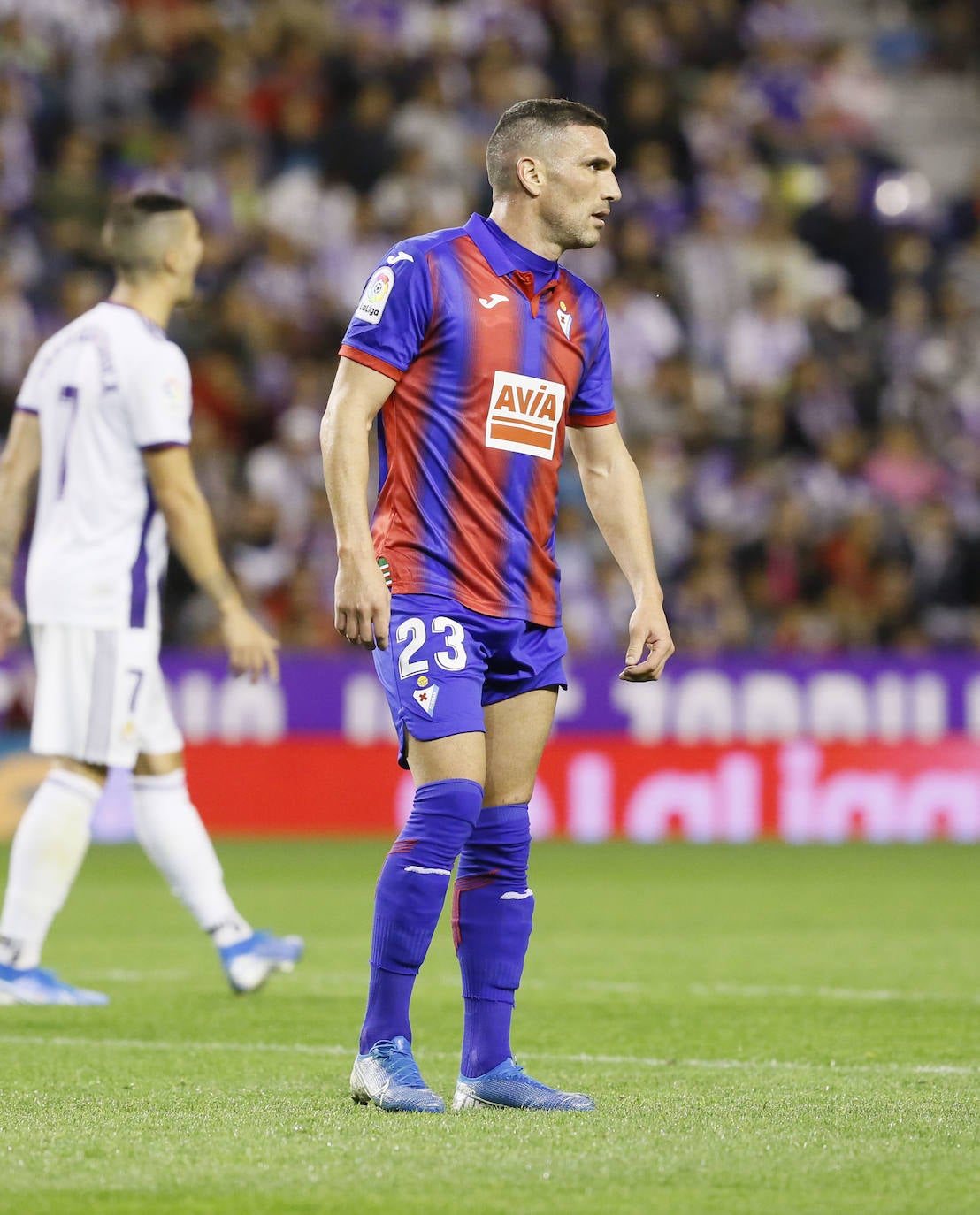 Partido Valladolid - Eibar. 