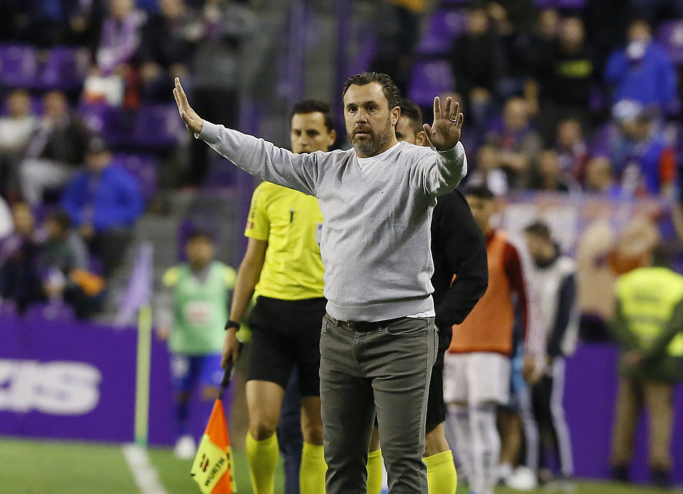 Partido Valladolid - Eibar. 