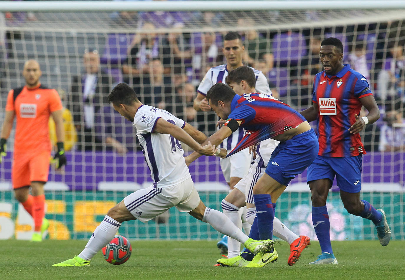 Partido Valladolid - Eibar. 
