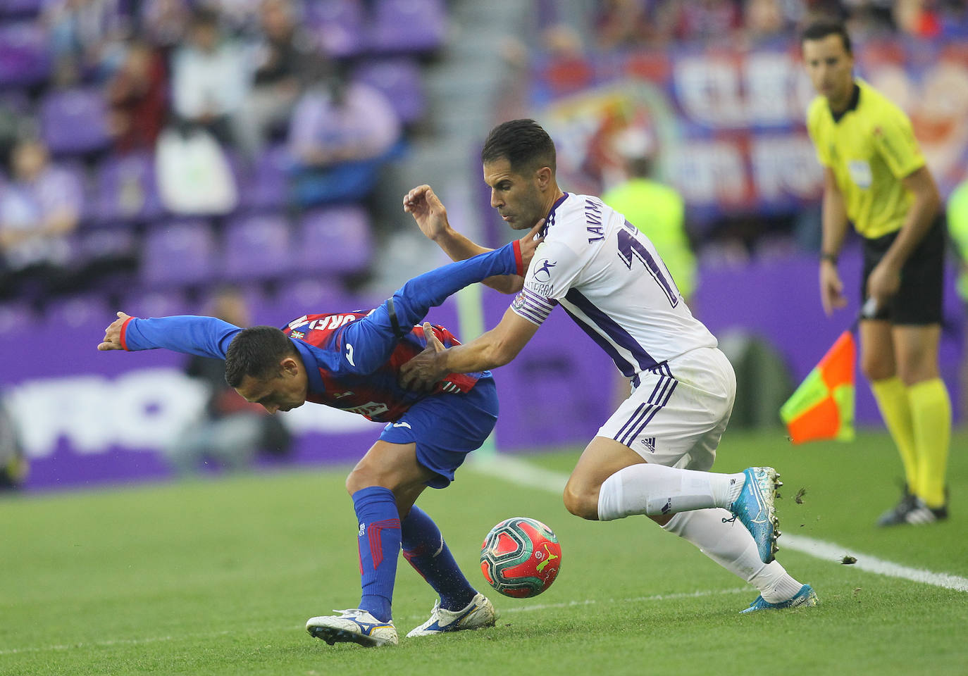 Partido Valladolid - Eibar. 