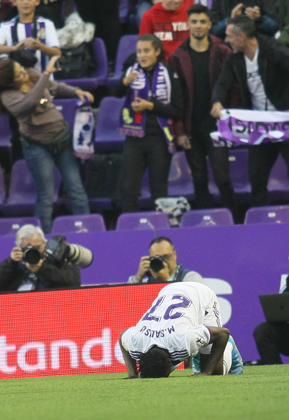 Partido Valladolid - Eibar. 