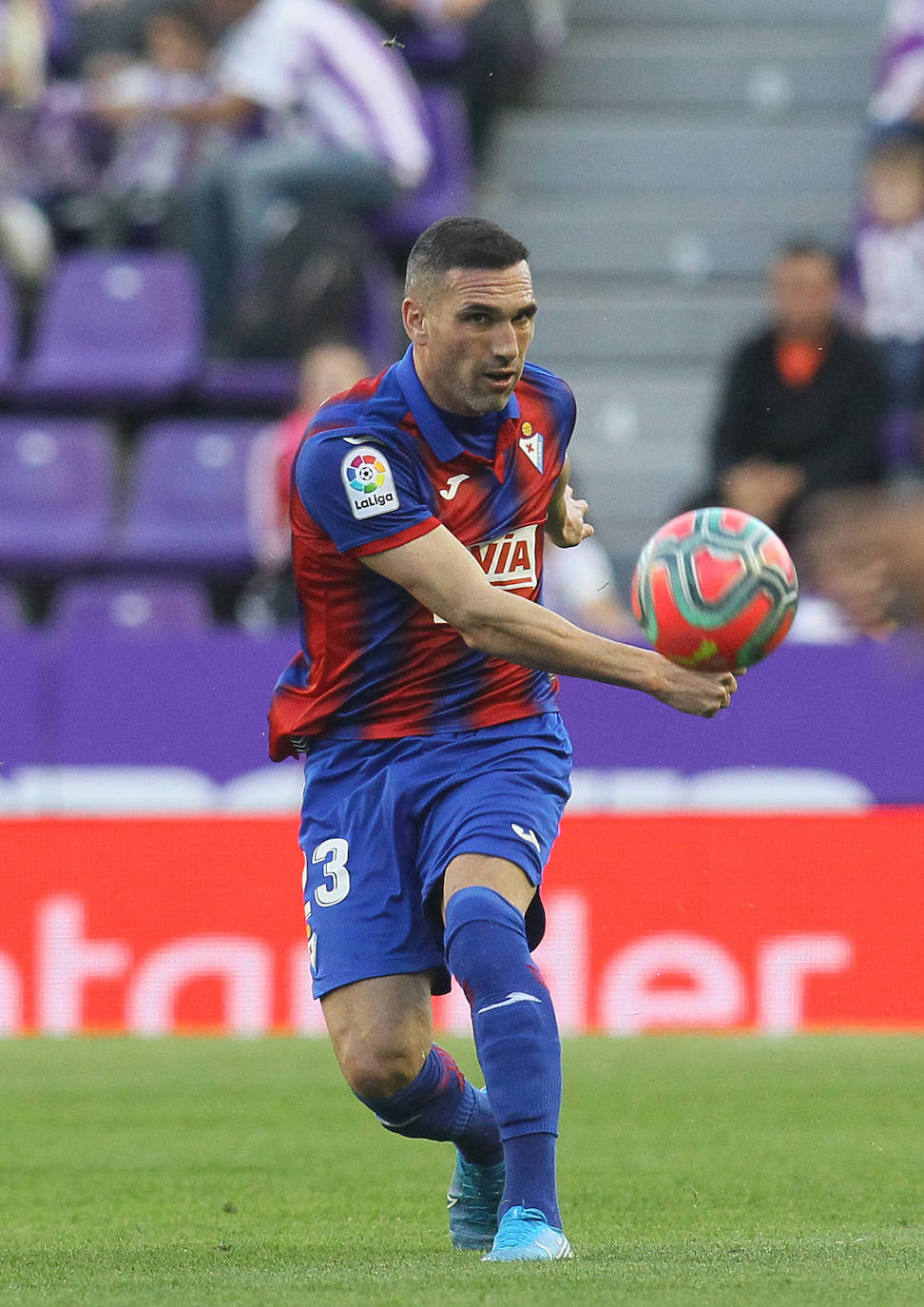 Partido Valladolid - Eibar. 