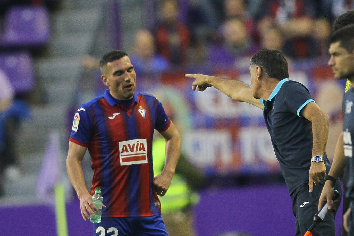 Partido Valladolid - Eibar. 