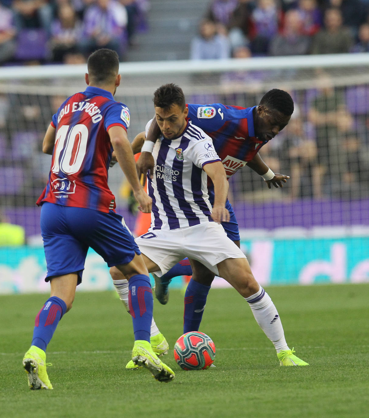 Partido Valladolid - Eibar. 