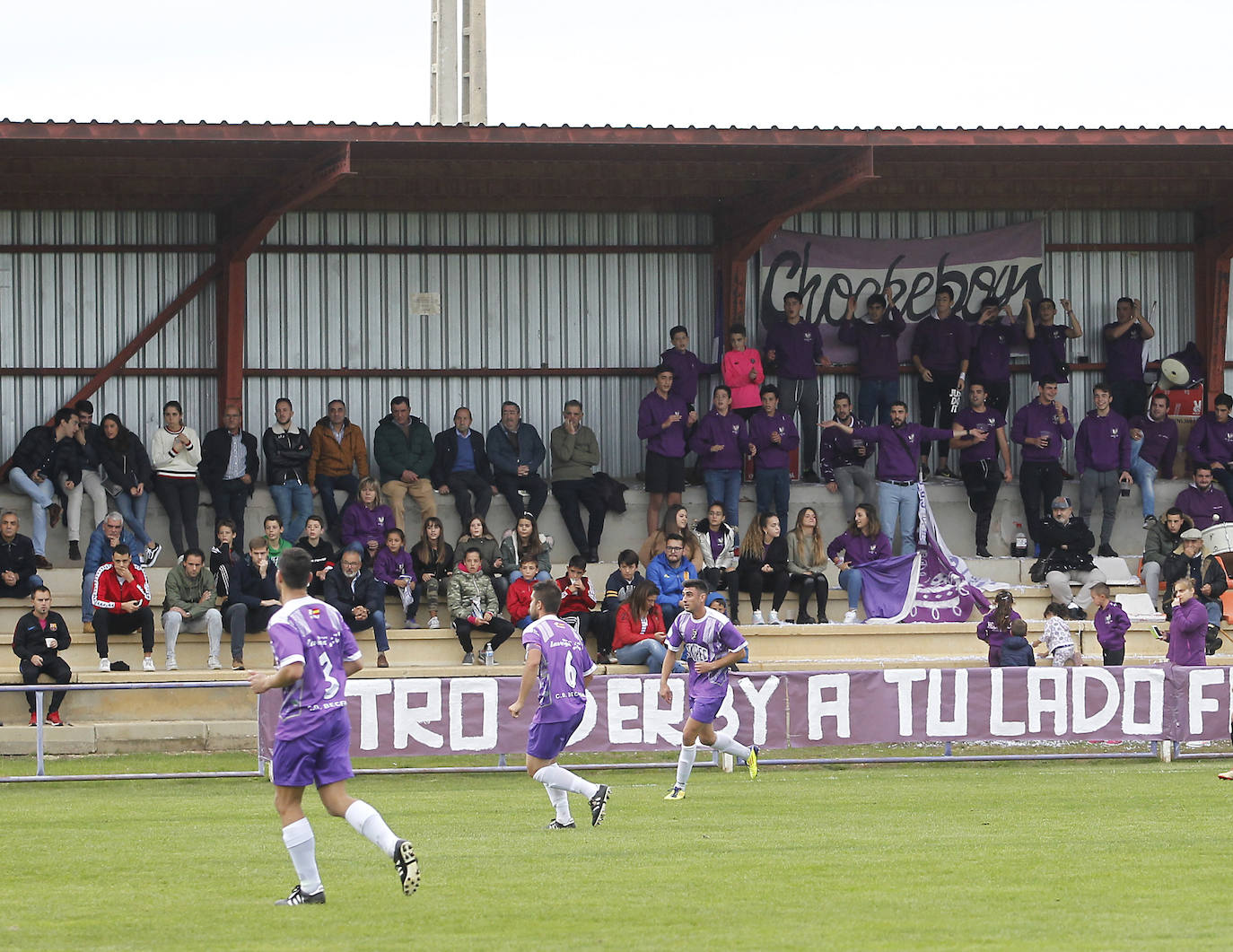 El derbi disputado en Becerril dió la victoria al Cristo. 