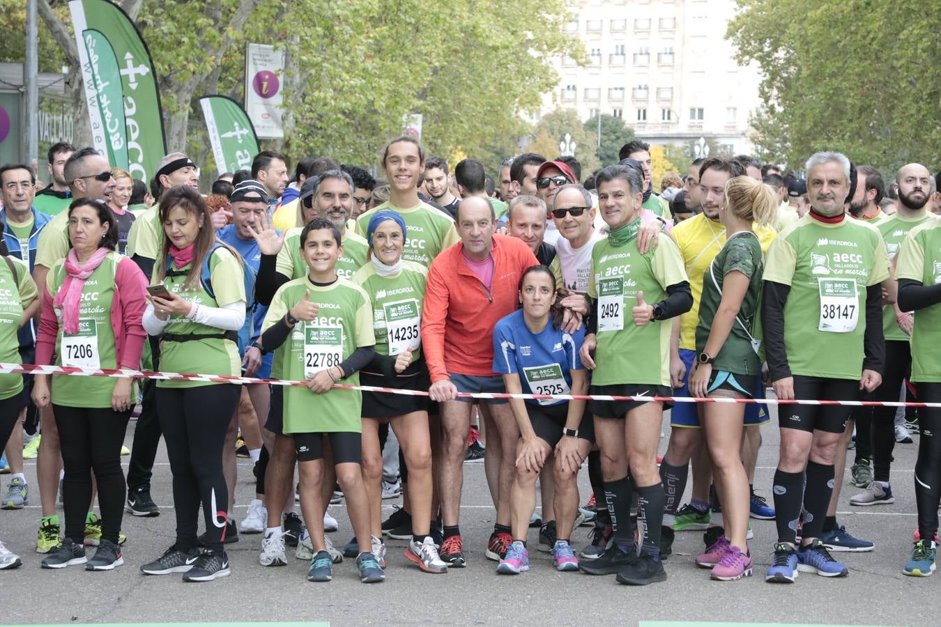 Marcha contra el cáncer de Valladolid. 