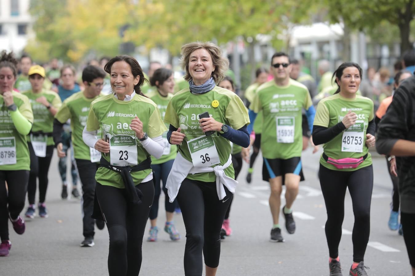 Marcha contra el cáncer de Valladolid. 