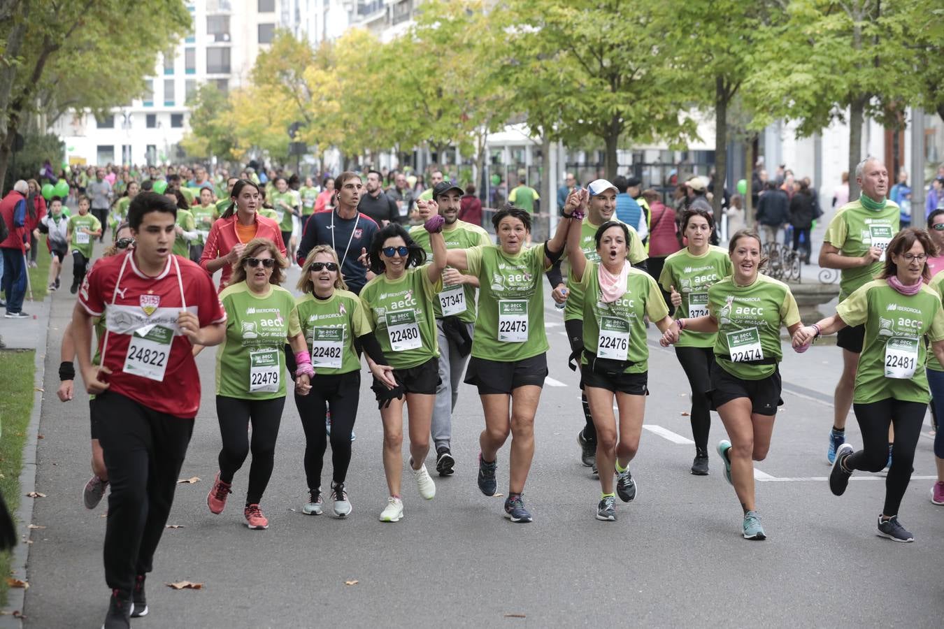 Marcha contra el cáncer de Valladolid. 