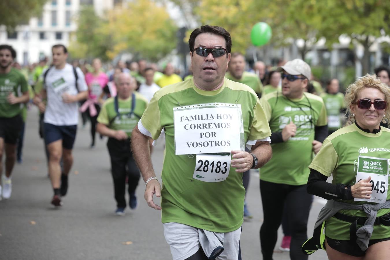 Marcha contra el cáncer de Valladolid. 