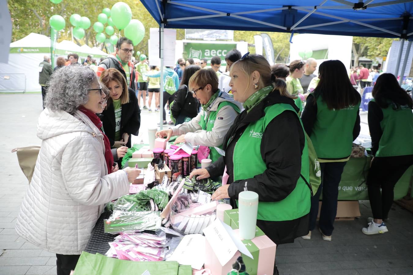 Marcha contra el cáncer de Valladolid. 