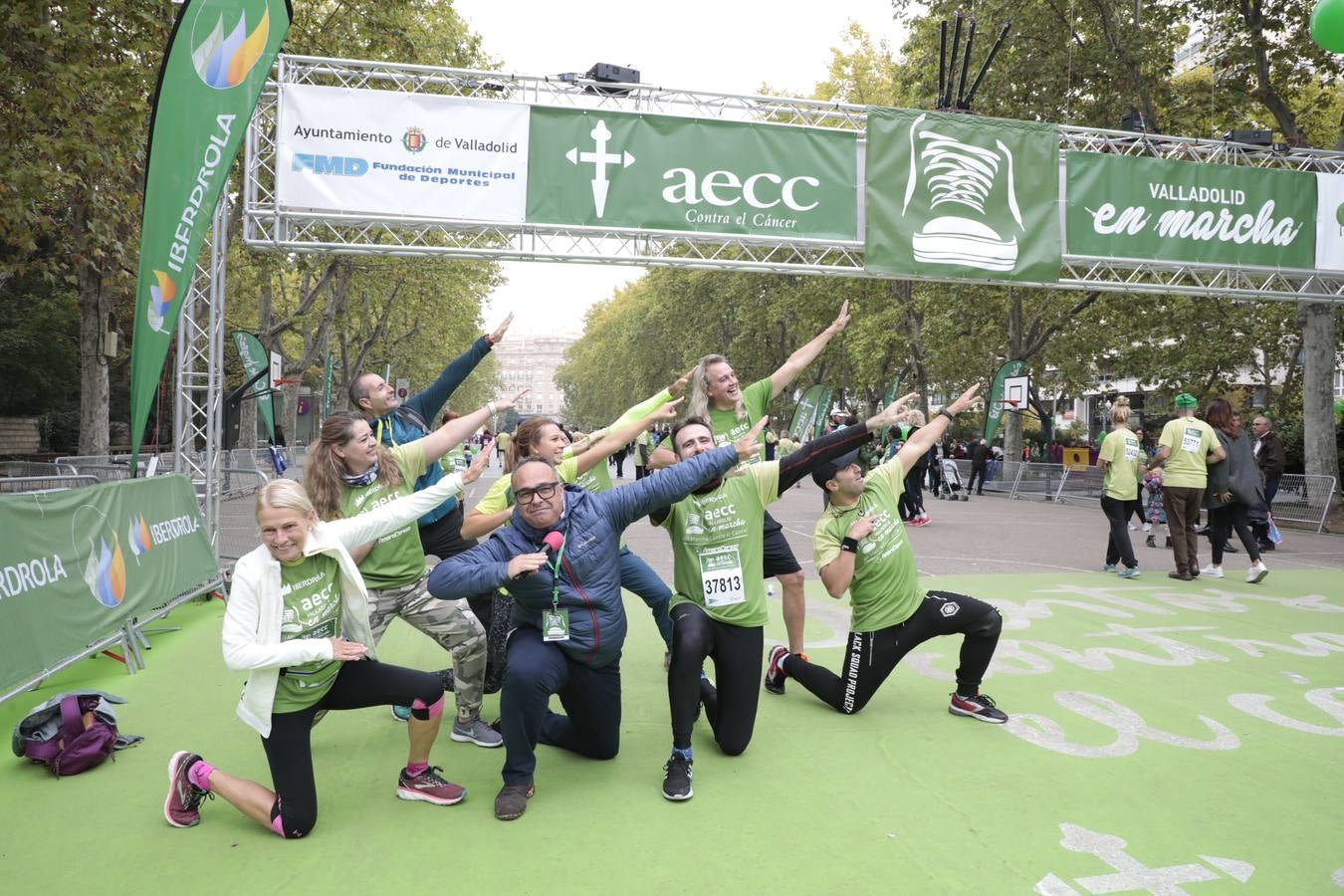 Marcha contra el cáncer de Valladolid. 