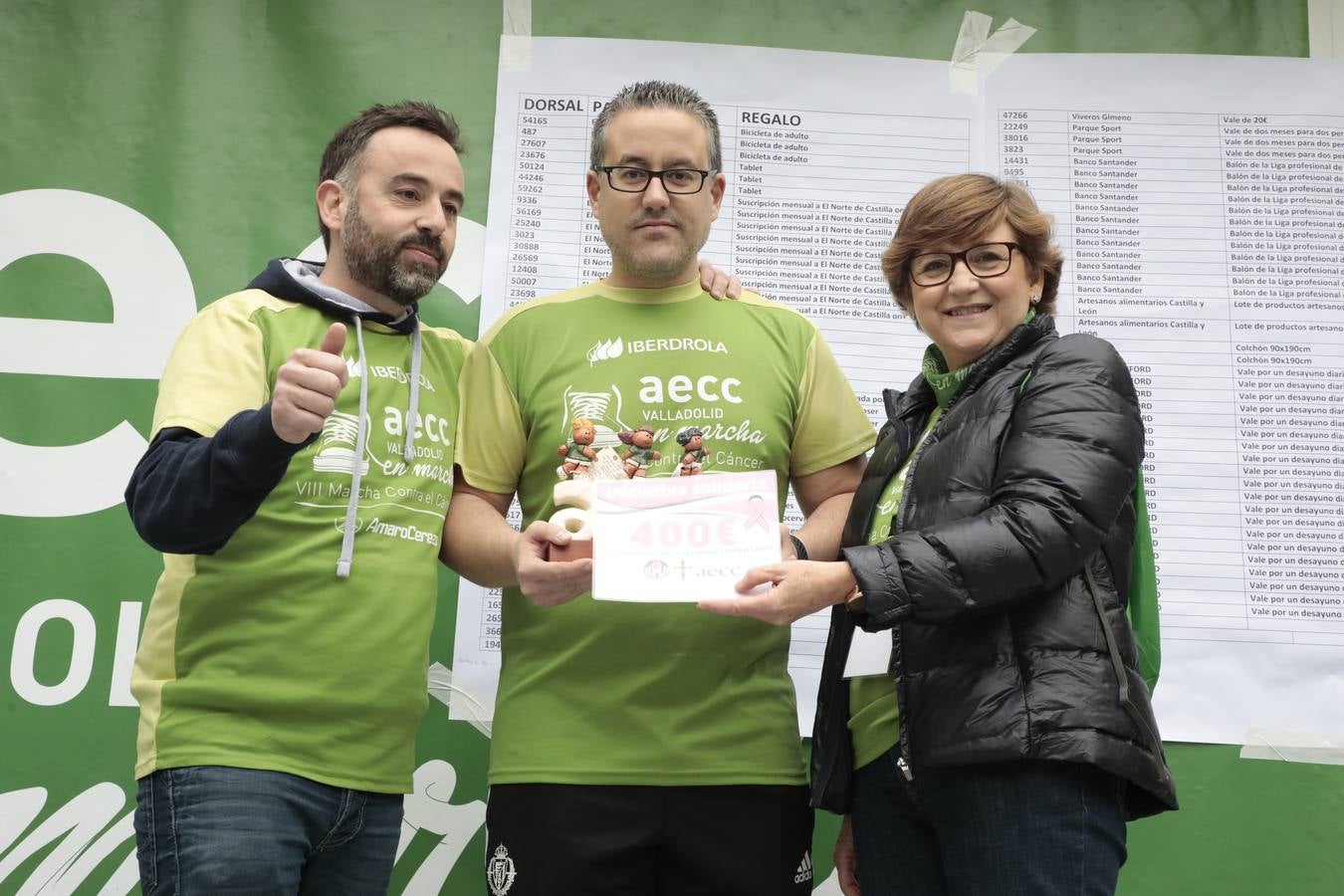 Marcha contra el cáncer de Valladolid. 