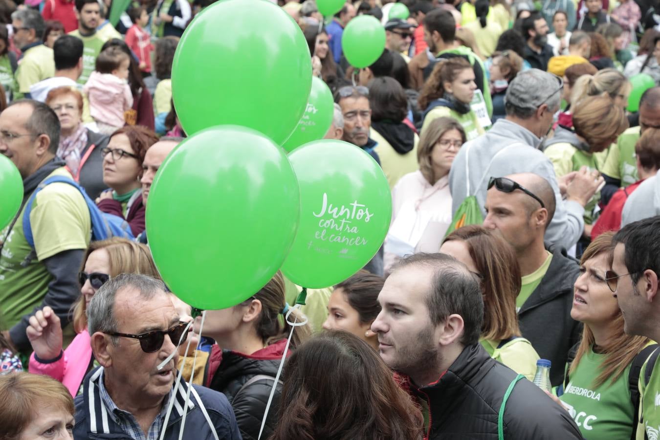 Marcha contra el cáncer de Valladolid. 