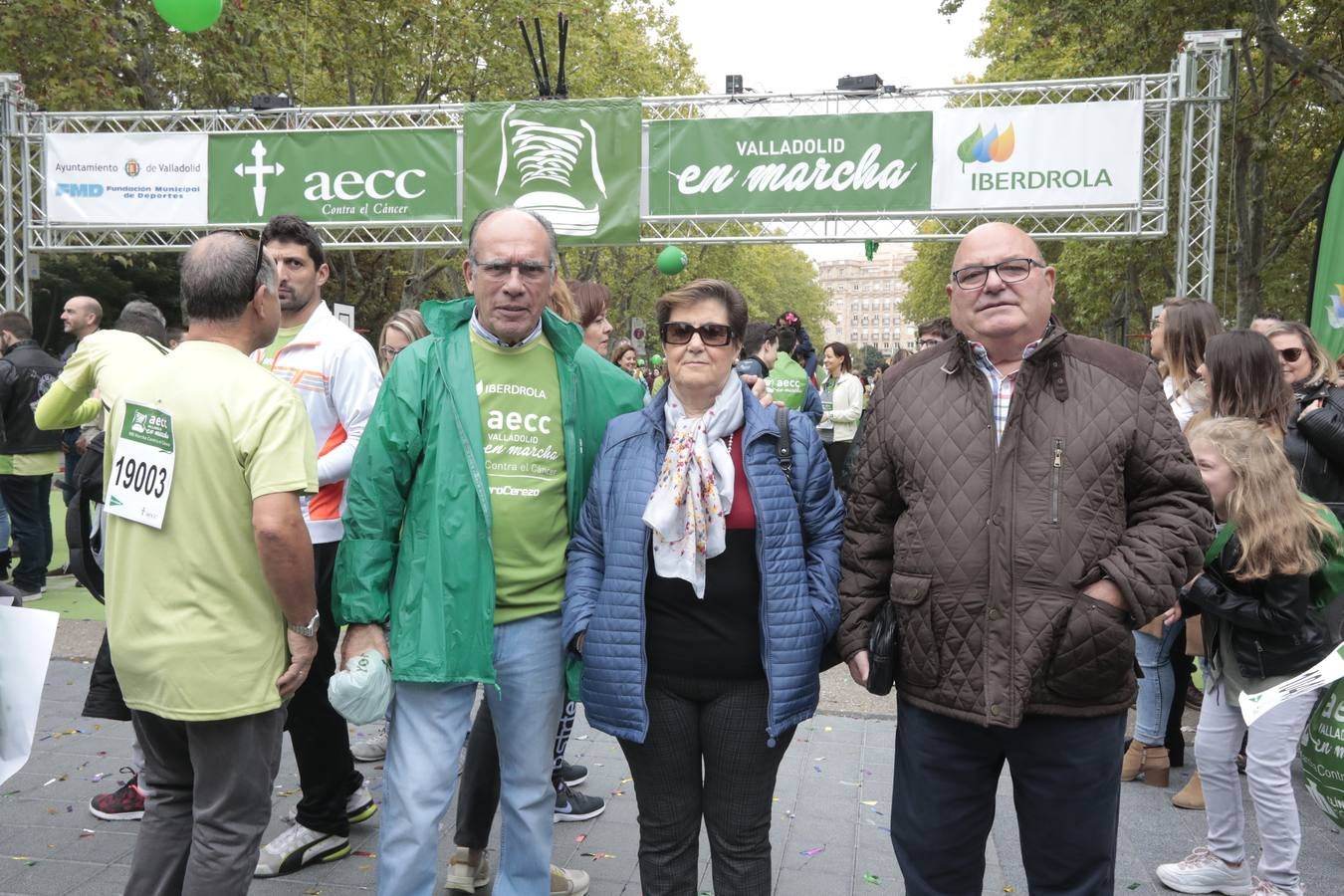 Marcha contra el cáncer de Valladolid. 