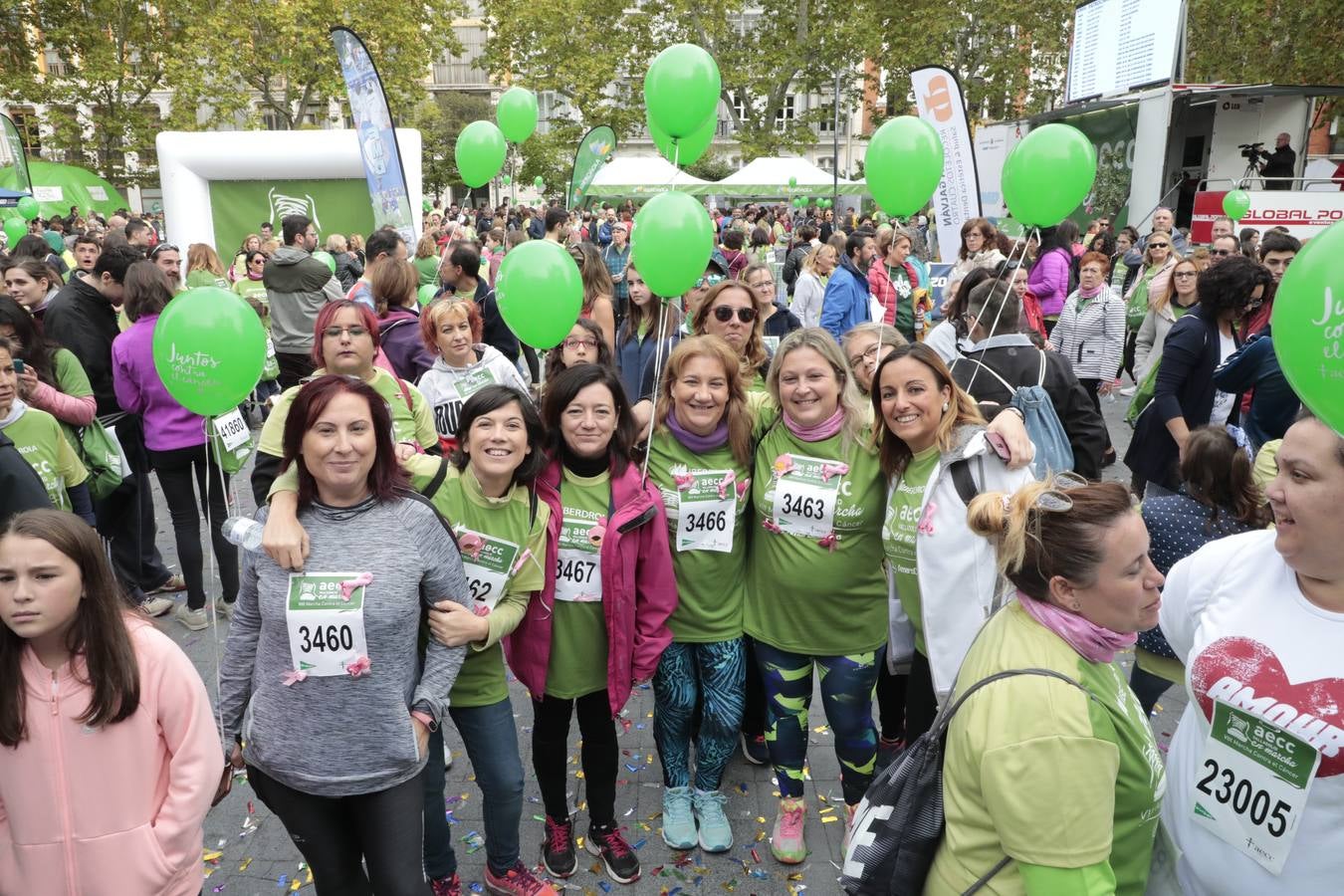 Marcha contra el cáncer de Valladolid. 