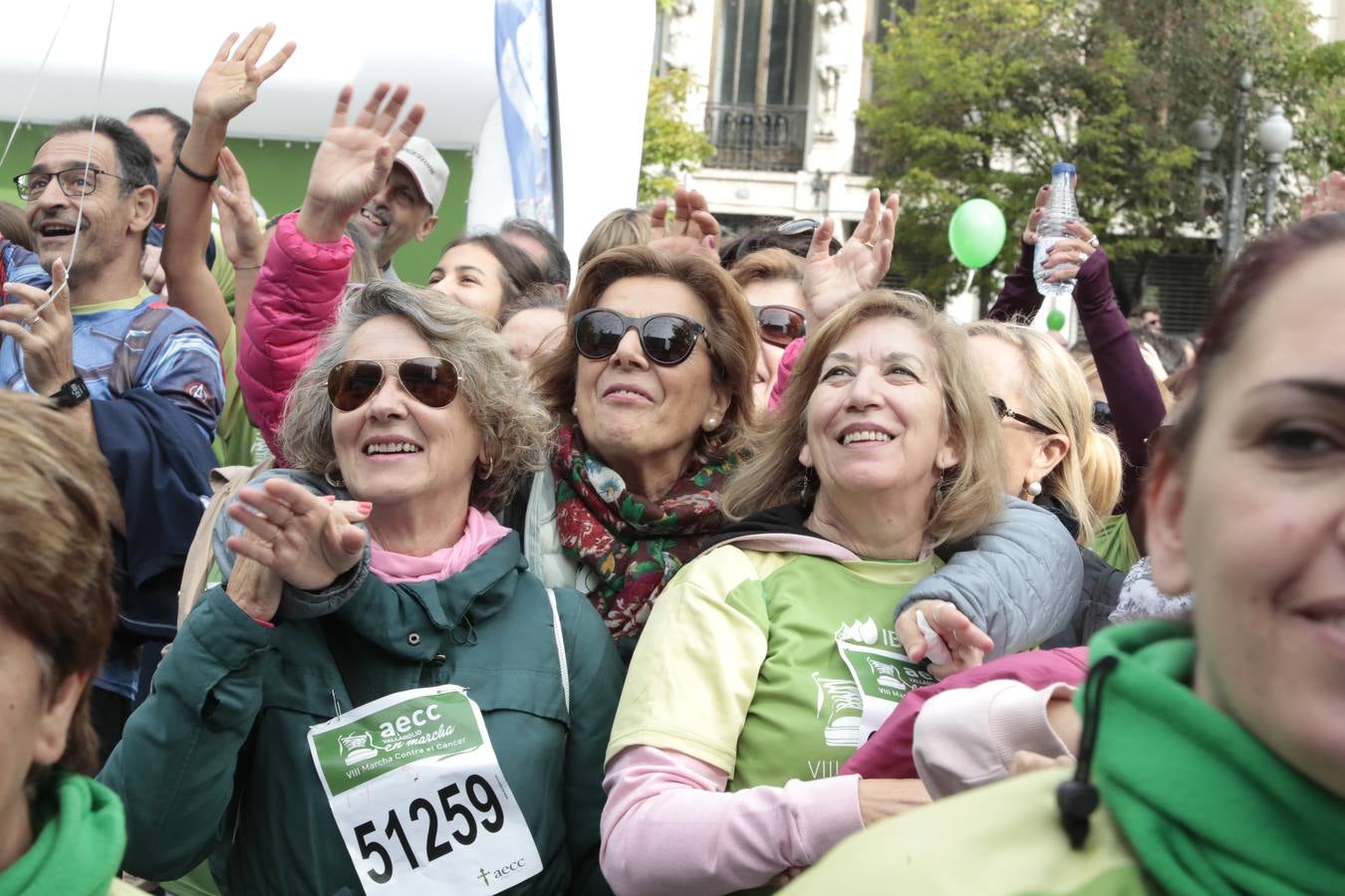 Marcha contra el cáncer de Valladolid. 