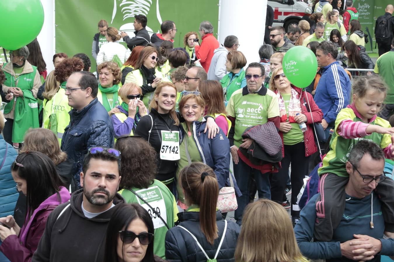 Marcha contra el cáncer de Valladolid. 