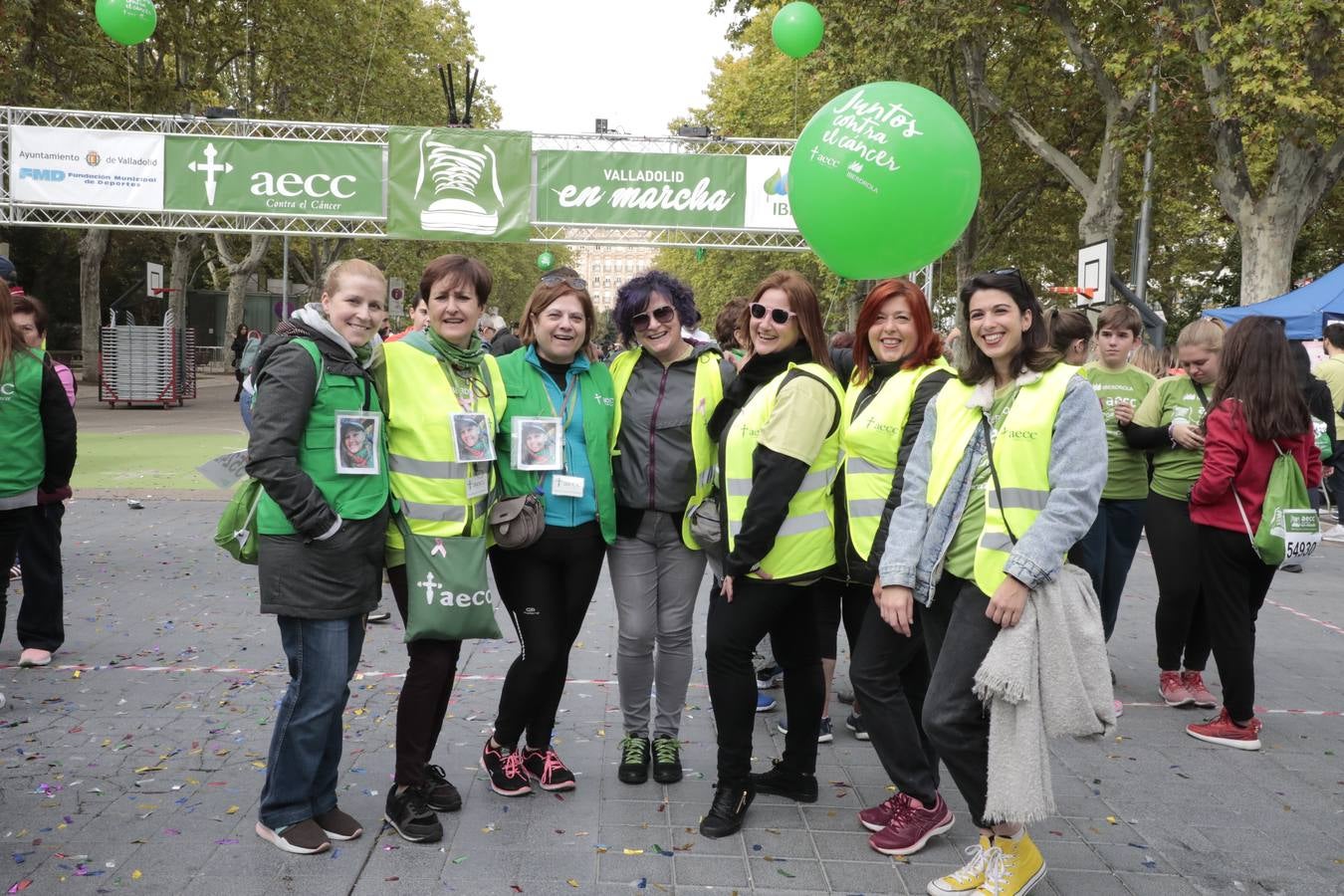 Marcha contra el cáncer de Valladolid. 