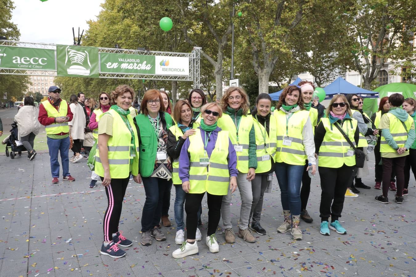 Marcha contra el cáncer de Valladolid. 