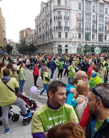 Imagen secundaria 2 - Algunas imágenes de la marcha.