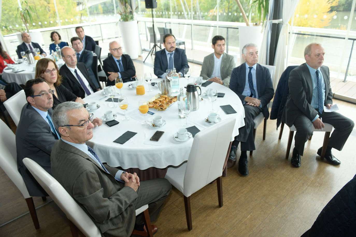 El consejero de Empleo e Industria, Germán Barrios, ha protagonizado la sesión matutina del Foro Económico de El Norte de Castilla. El acto se ha celebrado en el Pabellón de Cristal del Museo de la Ciencia de Valladolid este martes 29 de octubre.