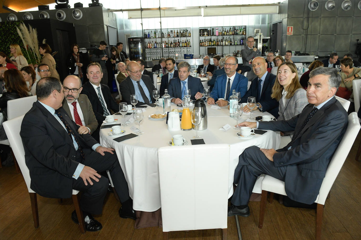 El consejero de Empleo e Industria, Germán Barrios, ha protagonizado la sesión matutina del Foro Económico de El Norte de Castilla. El acto se ha celebrado en el Pabellón de Cristal del Museo de la Ciencia de Valladolid este martes 29 de octubre.